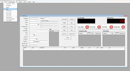 Legacy WinForms Desktop UI - Before Modernization